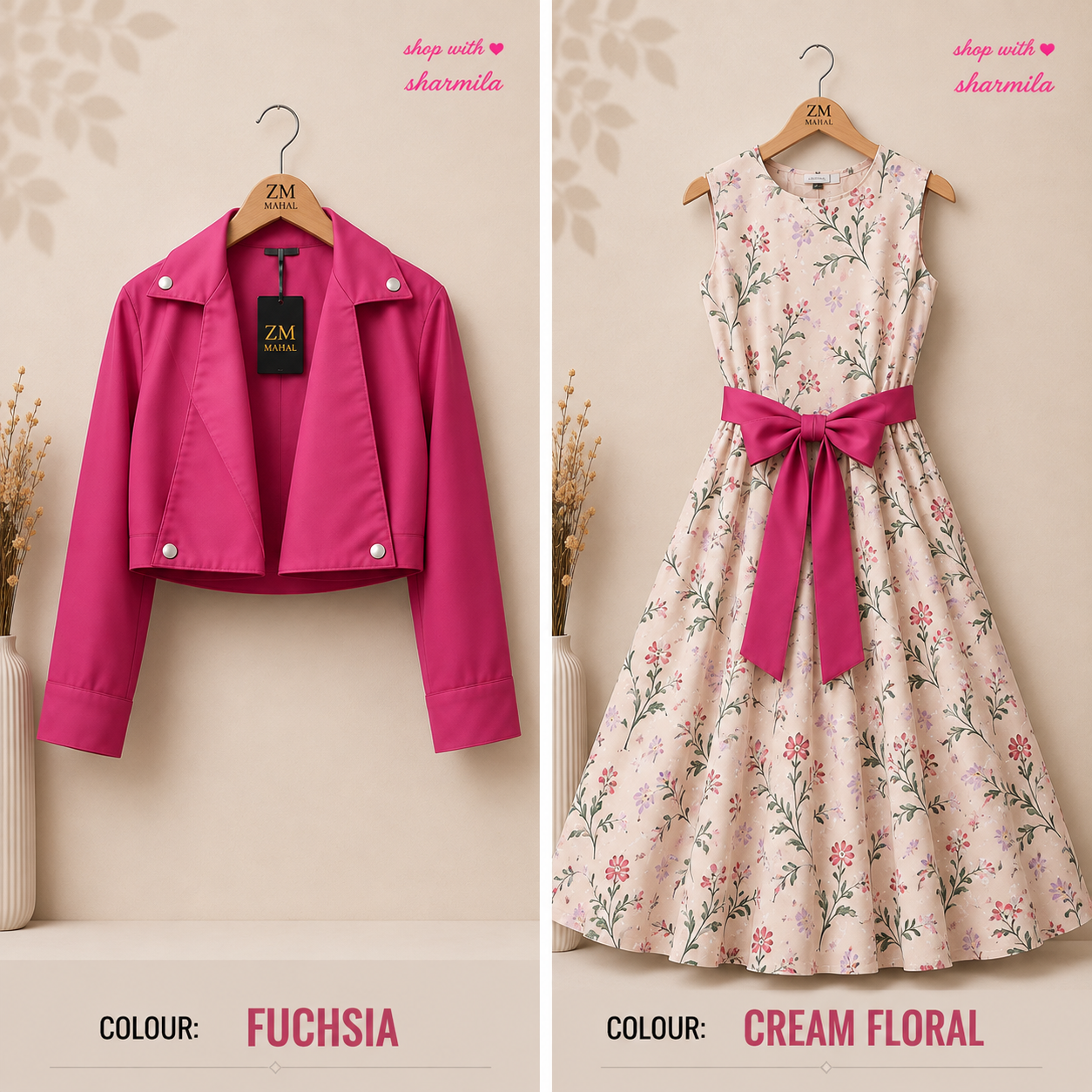 Luxe Bloom Jacket Maxi 2 Pcs