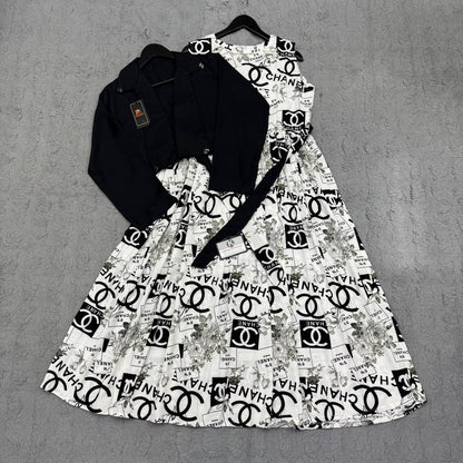 Imported Georgette Cote Maxi Dress