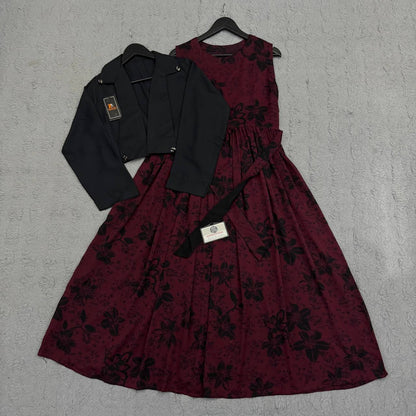 Imported Georgette Cote Maxi Dress