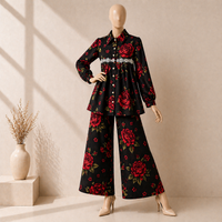 Premium Floral Printed Co-Ord Set for Women