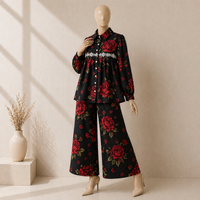Premium Floral Printed Co-Ord Set for Women